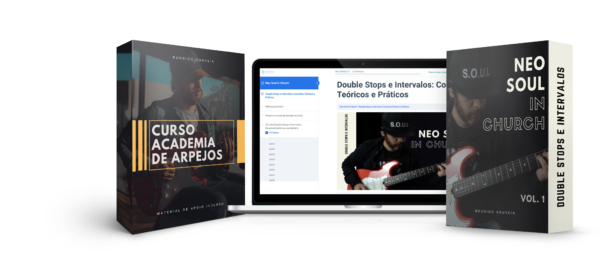 Guitarra Fluente + Neo Soul in Church + Academia de Arpejos
